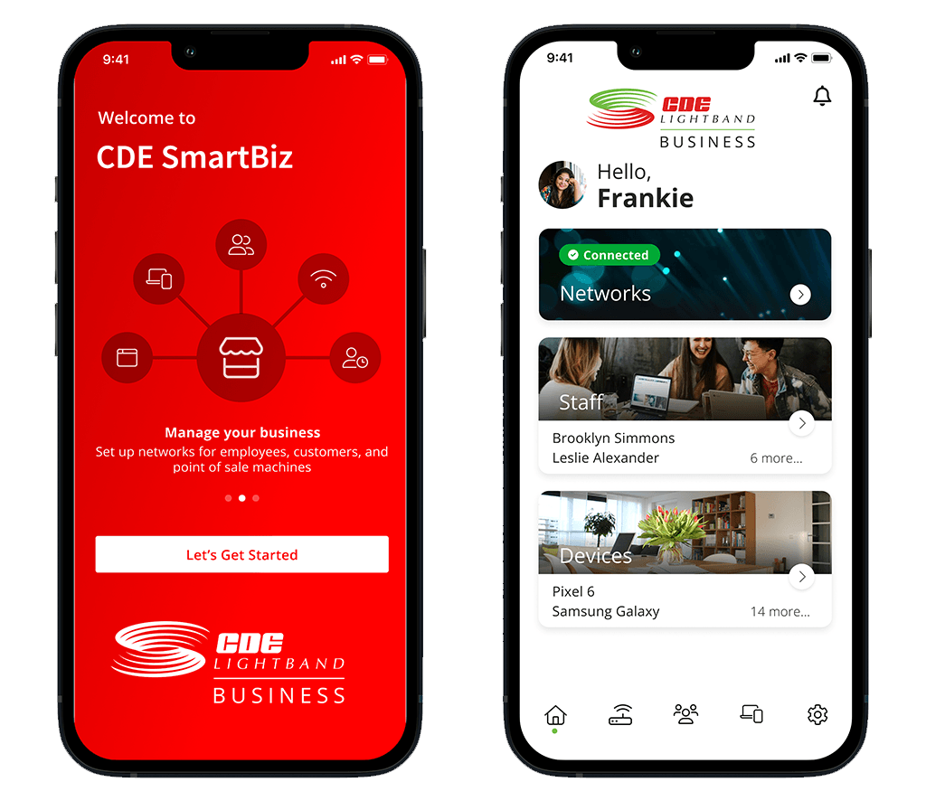 CD smart Bose app interface as shown on mobile phone environment