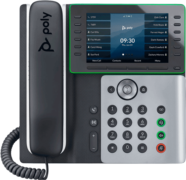 Image of voip phone model