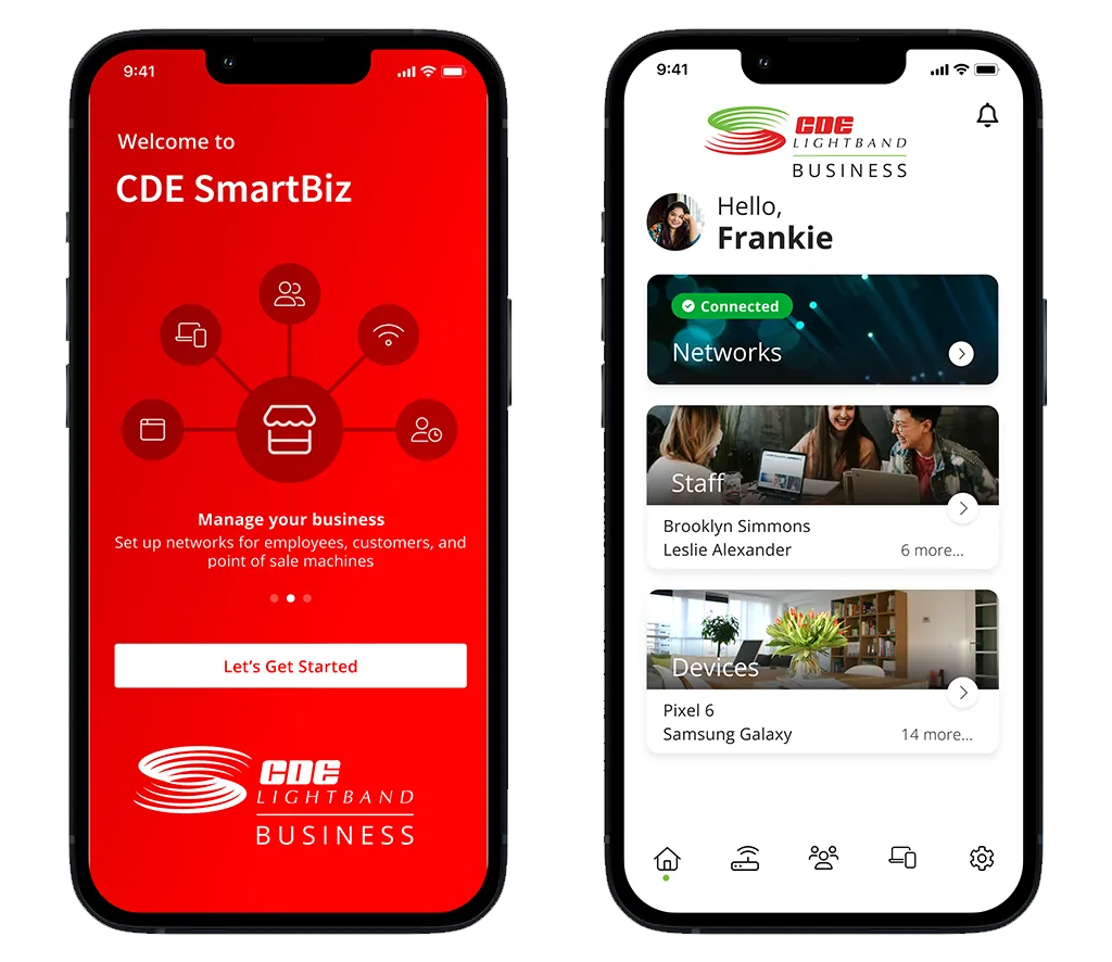 CD smart Bose app interface as shown on mobile phone environment