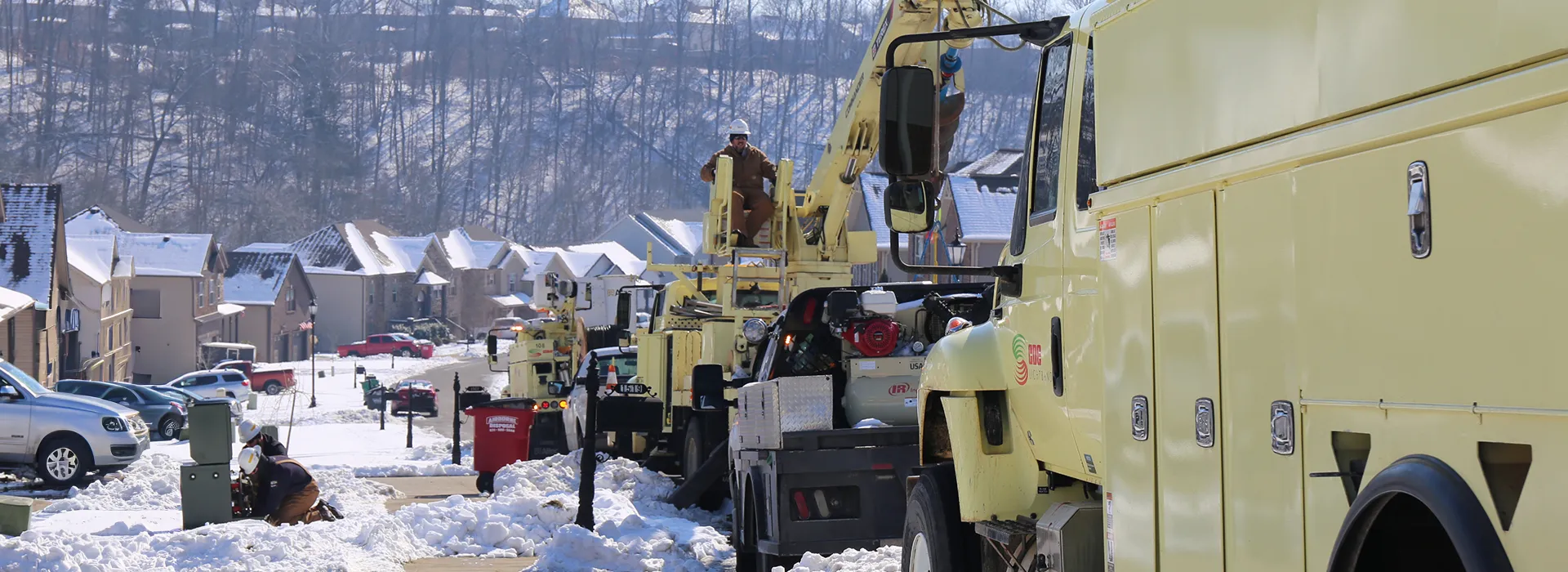 A photo of Clarksville, TN substation from CDE Lightband