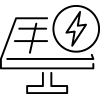 Solar energy icon