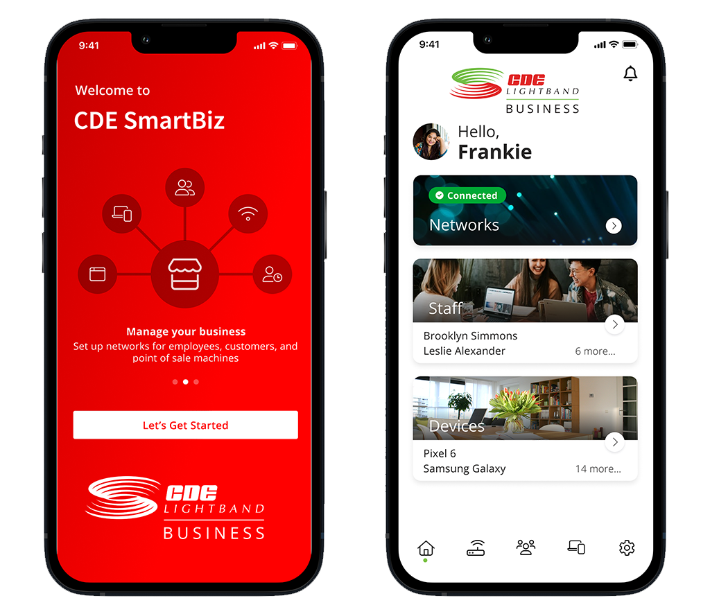 CD smart Bose app interface as shown on mobile phone environment