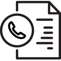 Phone quick guide icon