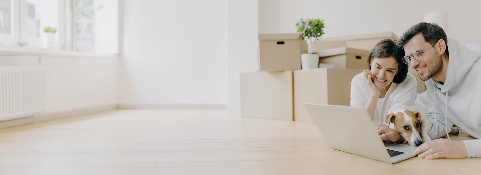 Move In. Log On.